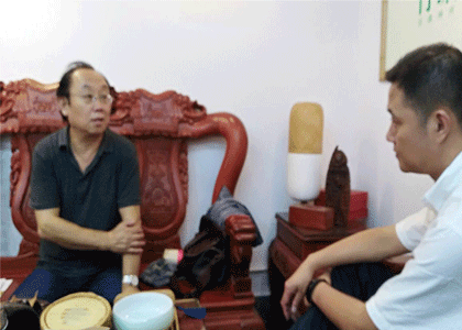 成都市武侯区望江路街道办事处主任熊刚莅临我会竹文化“双创”基地考察座谈