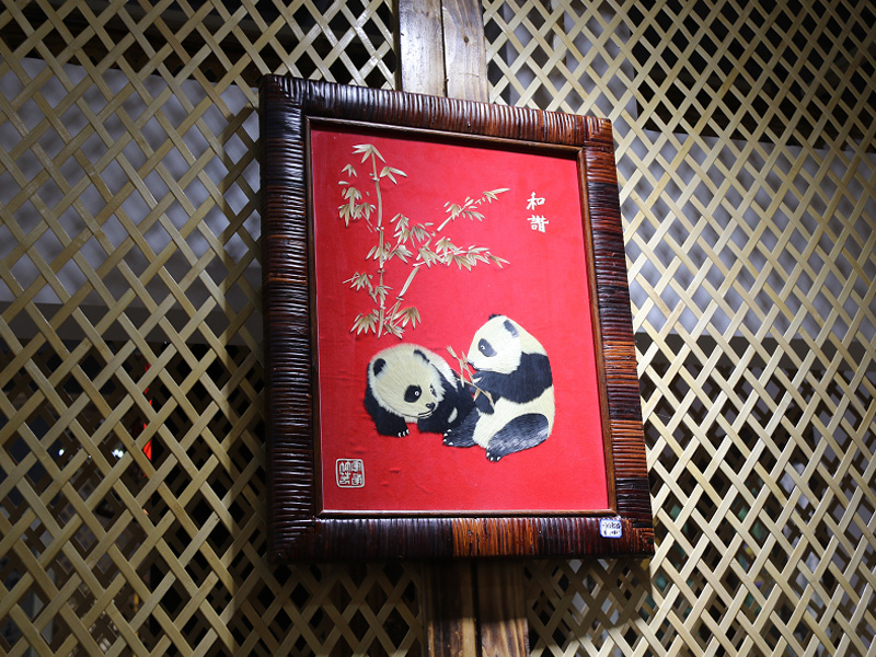 竹艺装饰画