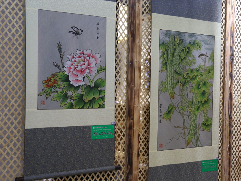 竹艺术画